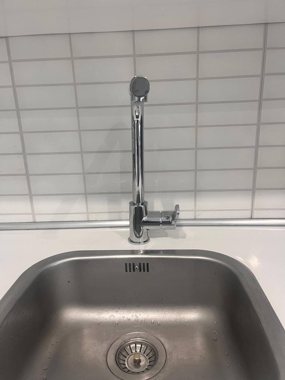 Remplacement d'un robinet - Après