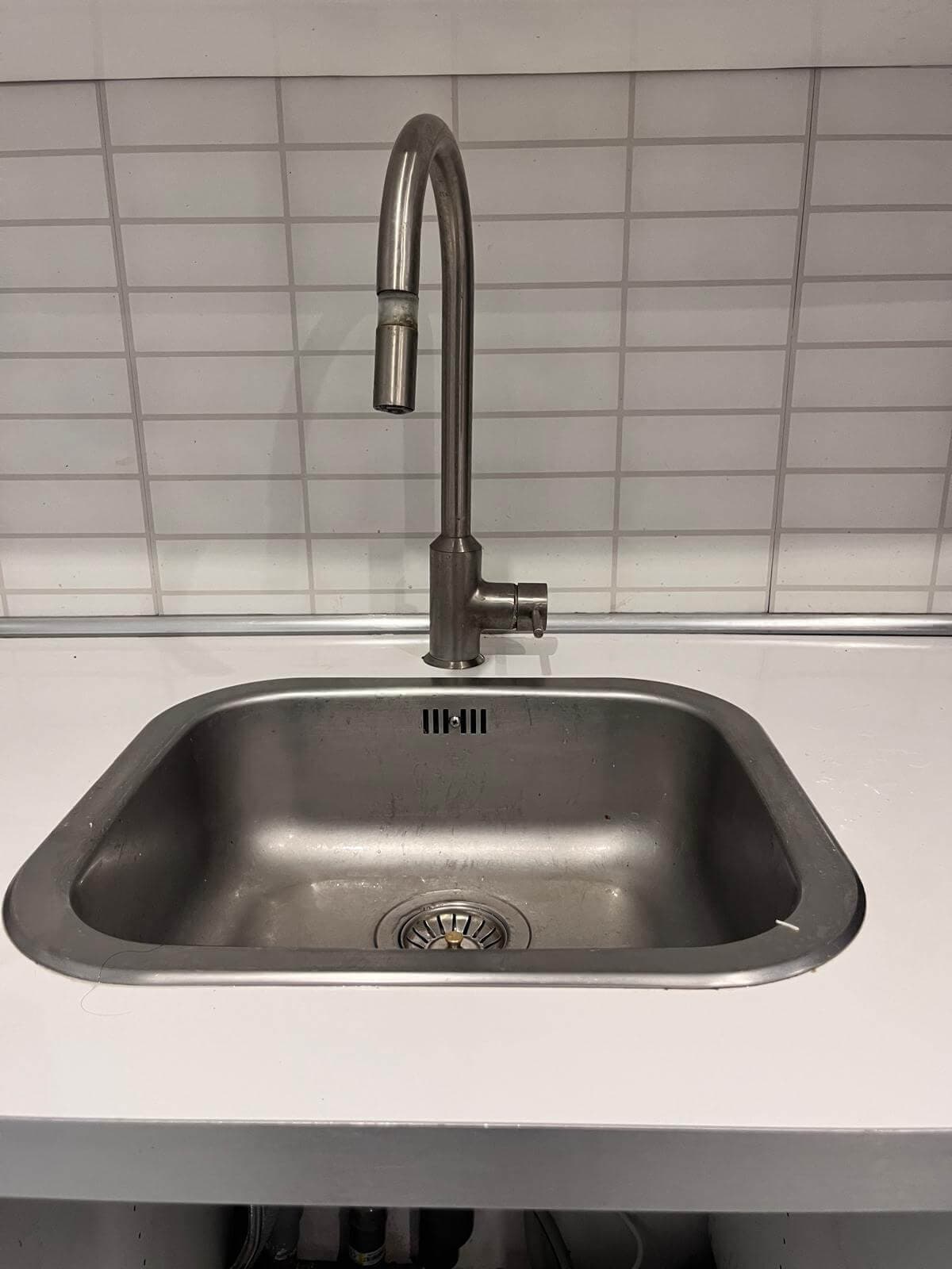 Remplacement d'un robinet - Avant