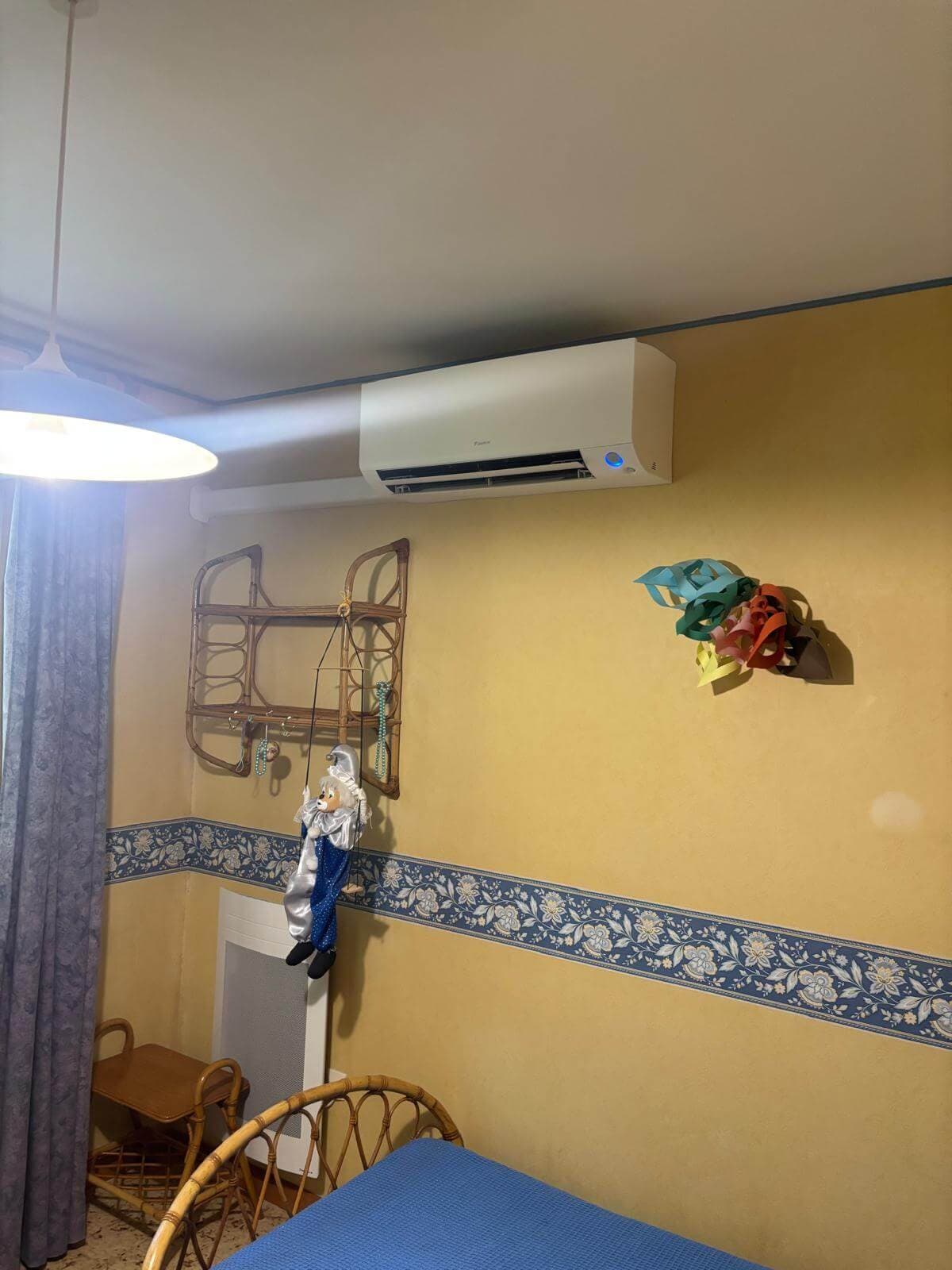 Installation climatisation murale