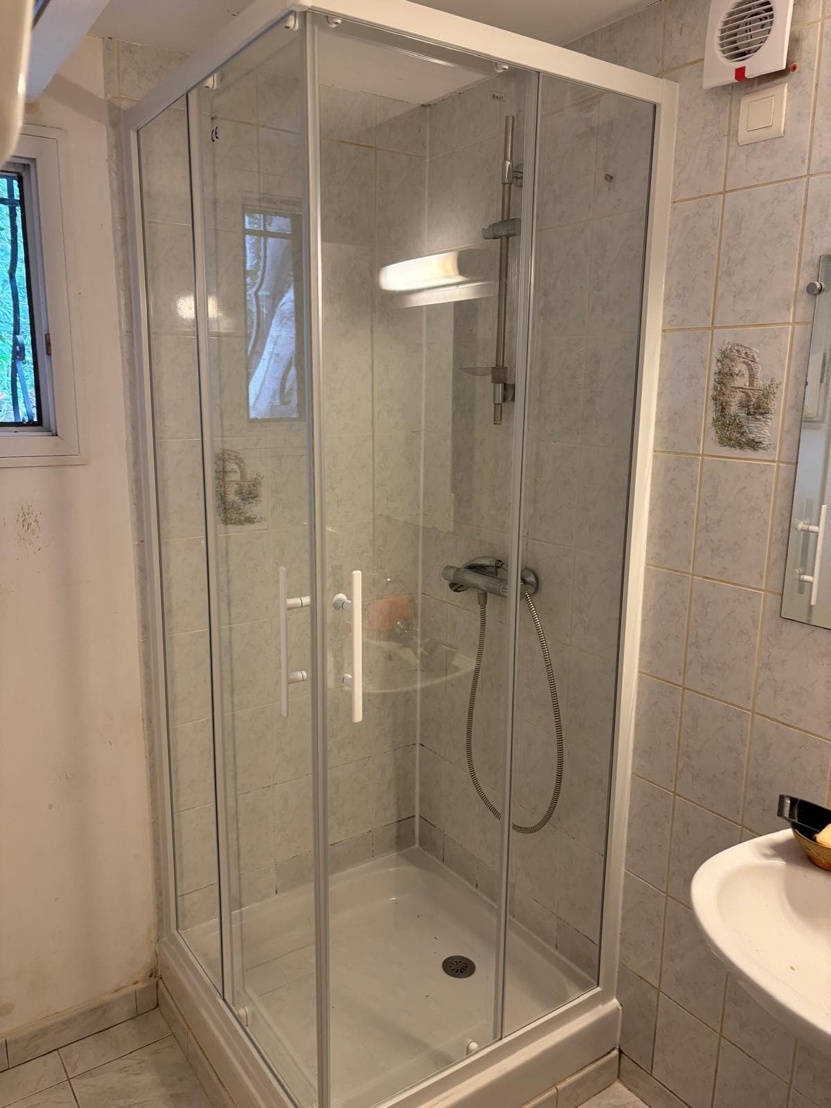 Rénovation d'une douche - Avant